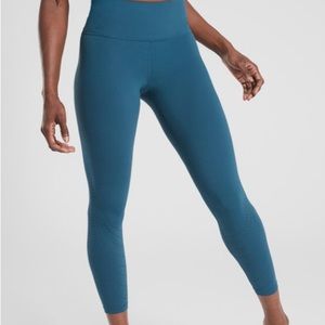 Athleta Elation Tight - Small, teal